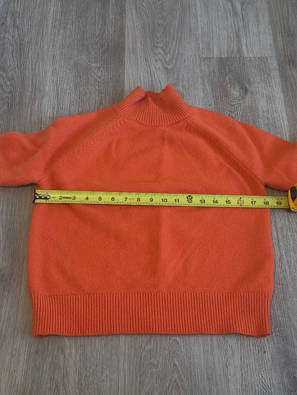 Boden Orange Turtleneck Sweater - Picture 5 of 8